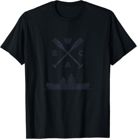 BWCA Boundary Waters Canoe T-Shirt - T-Shirt | Black