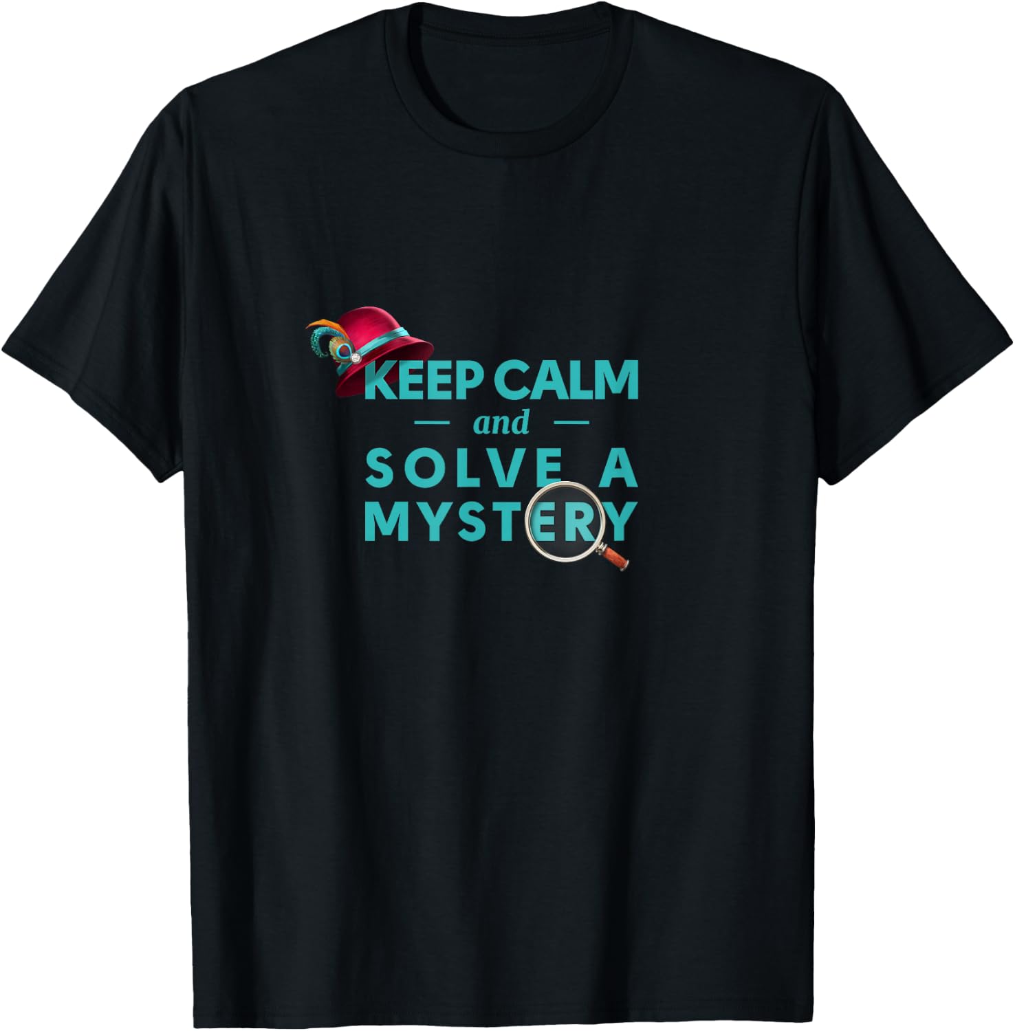 June’s Journey Keep Calm T-Shirt - T-Shirt | Black
