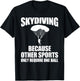 Cool Skydiving Art Women Skydive Parachute Skydiver T-Shirt - T-Shirt | Black