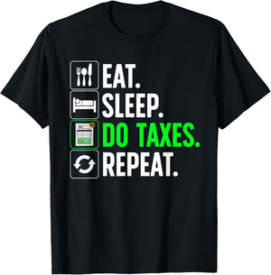 Cute Accountant Design Women Accountant Accounting T-Shirt - T-Shirt | Black