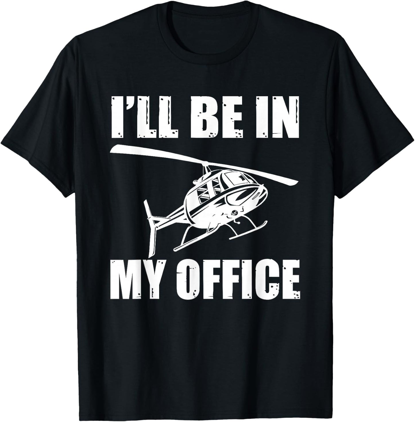Great Helicopter Pilot Saying Retro Gift Men T-Shirt - T-Shirt | Black