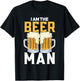 I Am The Beer Man Beer T-Shirt - T-Shirt | Black