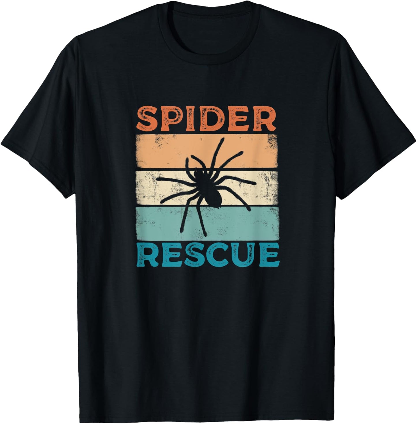 Spider Rescue Spider Catchers T-Shirt - T-Shirt | Black