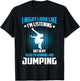 Parkour Free Running Training Traceurs Look Like Listening T-Shirt - T-Shirt | Black