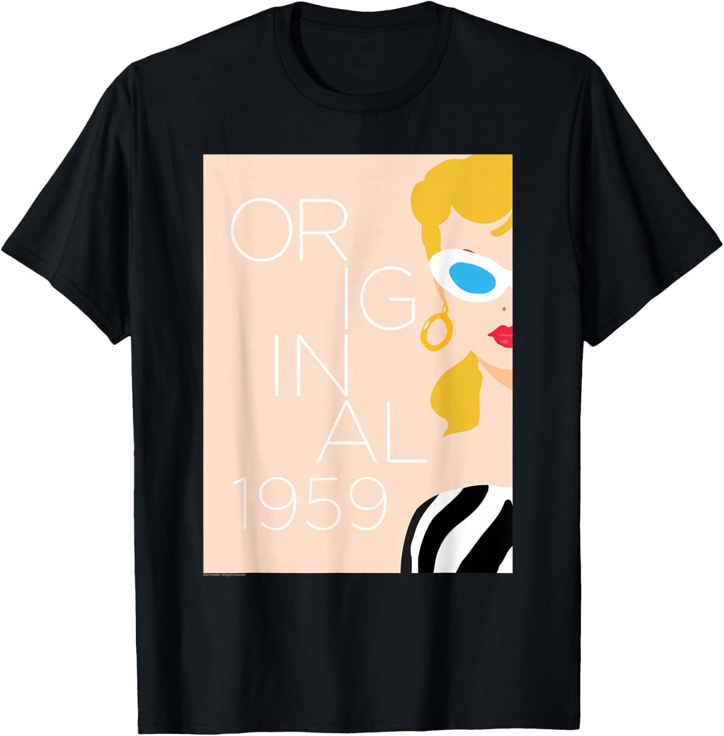 Barbie 60th Anniversary Original T-Shirt - T-Shirt | Black