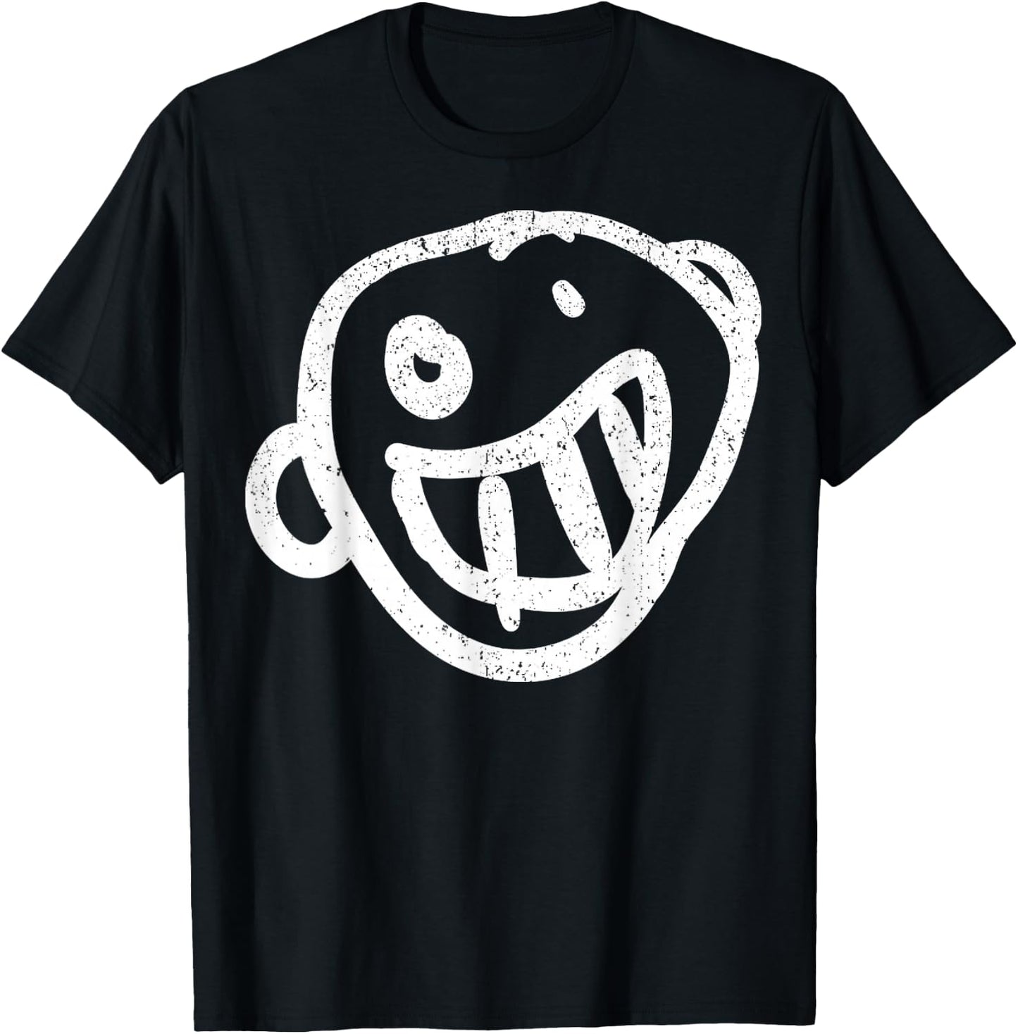 Vintage Hatchet Ben Face T-Shirt - T-Shirt | Black