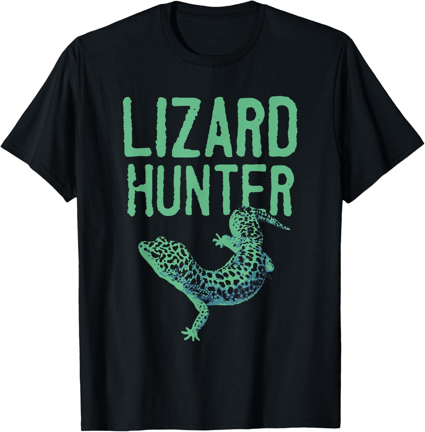 Funny Lizard Designs For Kids Men Women Reptile Herpetology T-Shirt - T-Shirt | Black