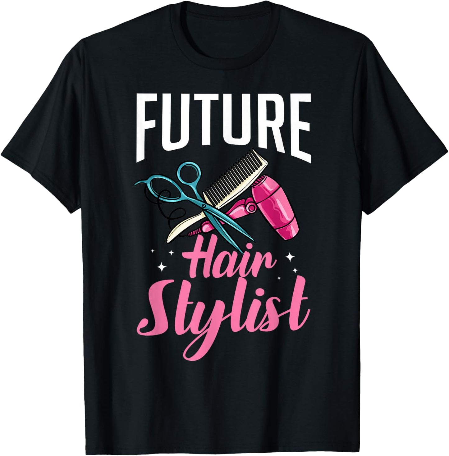 Hairstylist Hairdressing Hairdresser Hair Stylist T-Shirt - T-Shirt | Black