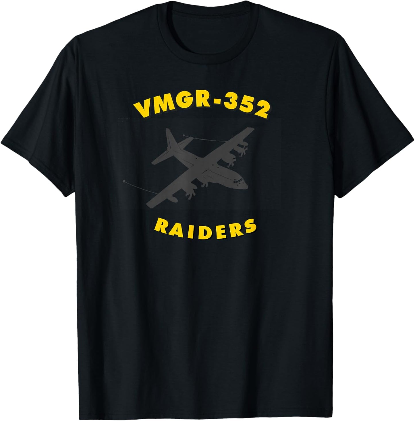VMGR-352 KC-130 Aerial Refueler Transport Squadron T-Shirt - T-Shirt | Black
