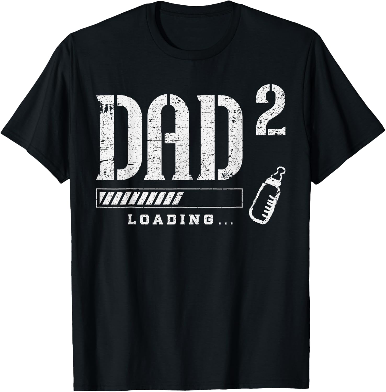 Expectant Dad Twins 2nd Child T-Shirt - T-Shirt | Black