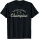 Funny Fantasy Football Champion Draft Day Season Champ T-Shirt - T-Shirt | Black