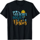 BEACHES BOOZE & BESTIES Funny Beach Lover Summer Vacation T-Shirt - T-Shirt | Black