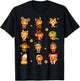 Vietnamese Tiger Zodiac Costume Lunar New Year Kids Toddlers T-Shirt - T-Shirt | Black