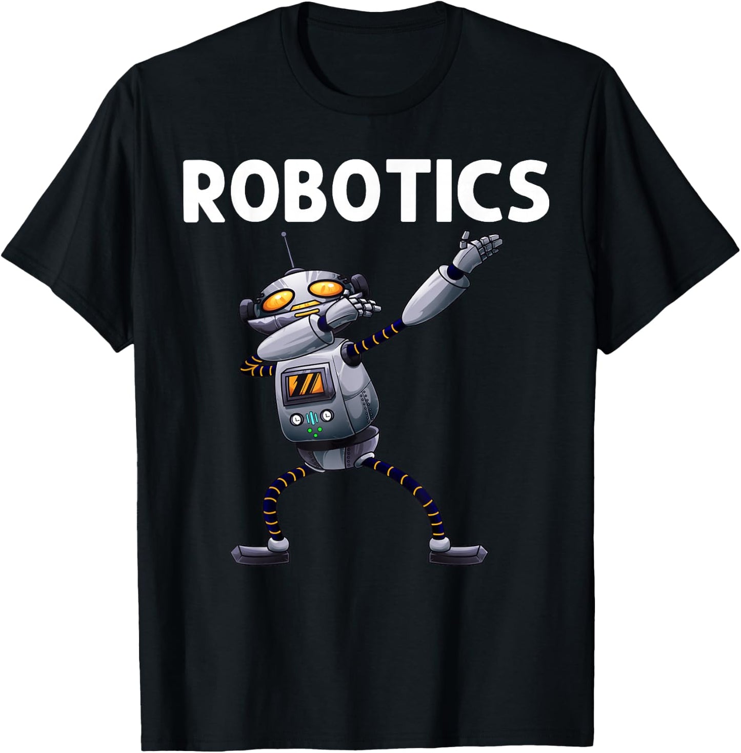 Funny Robot Women Robotics Technology Machine Robots T-Shirt - T-Shirt | Black