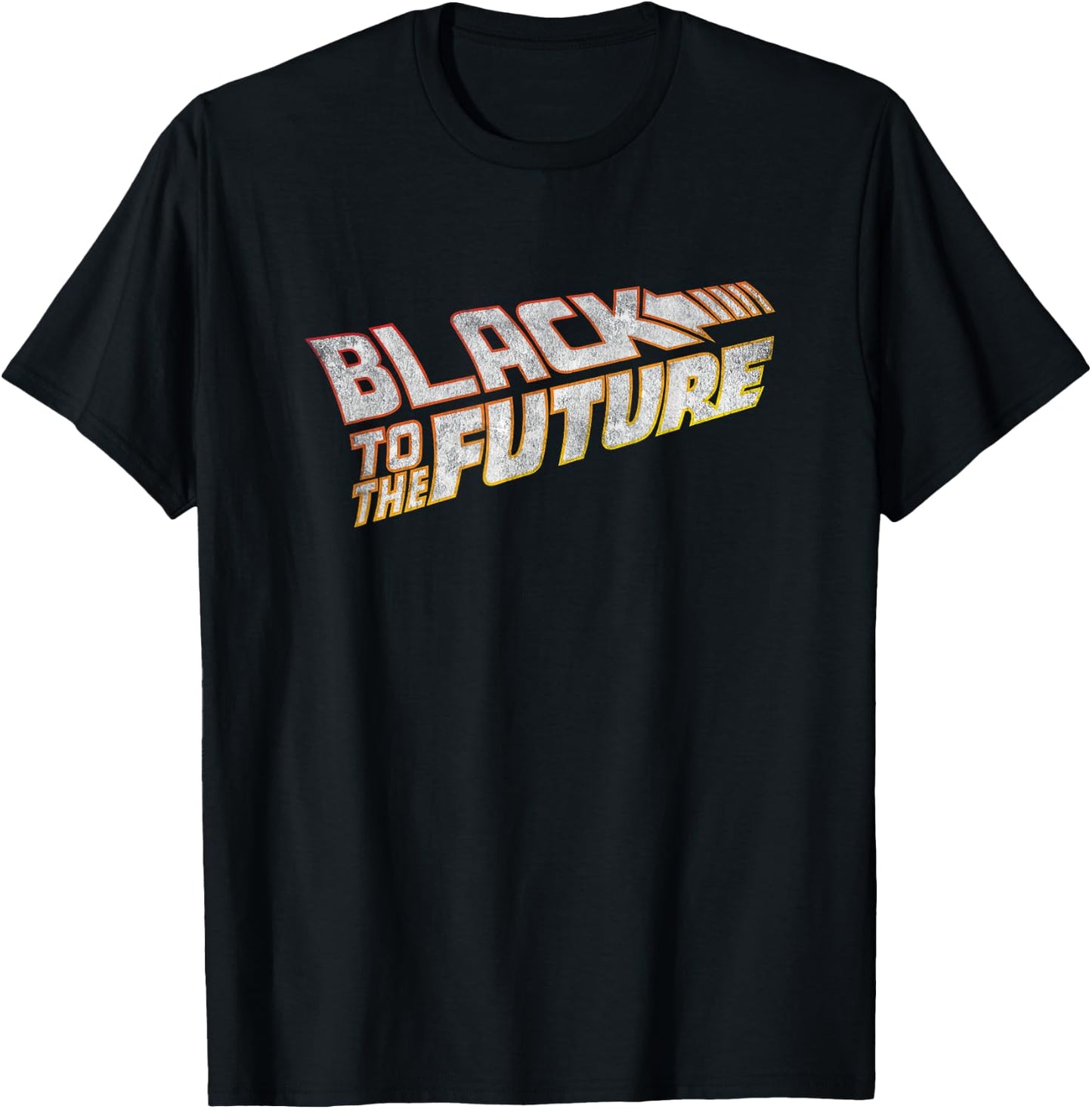 Black To The Future Funny Afrofuturism Shirt T-Shirt - T-Shirt | Black