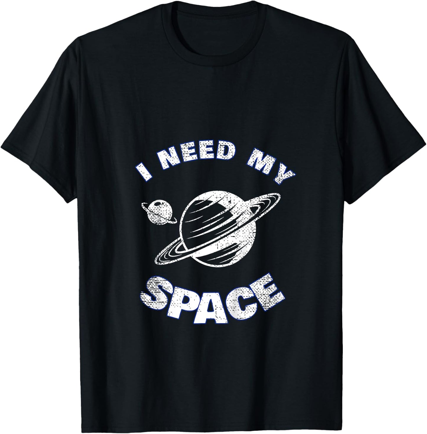 Kids Space Explorer I Need My Space Punny Space T-Shirt - T-Shirt | Black