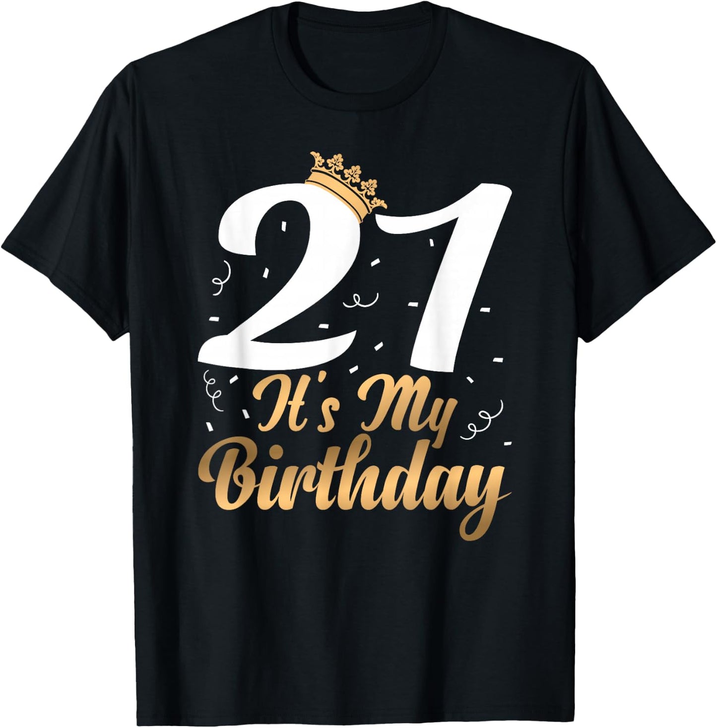 21 Es Ist Mein Geburtstag Guest Book Party Celebrations T-Shirt - T-Shirt | Black