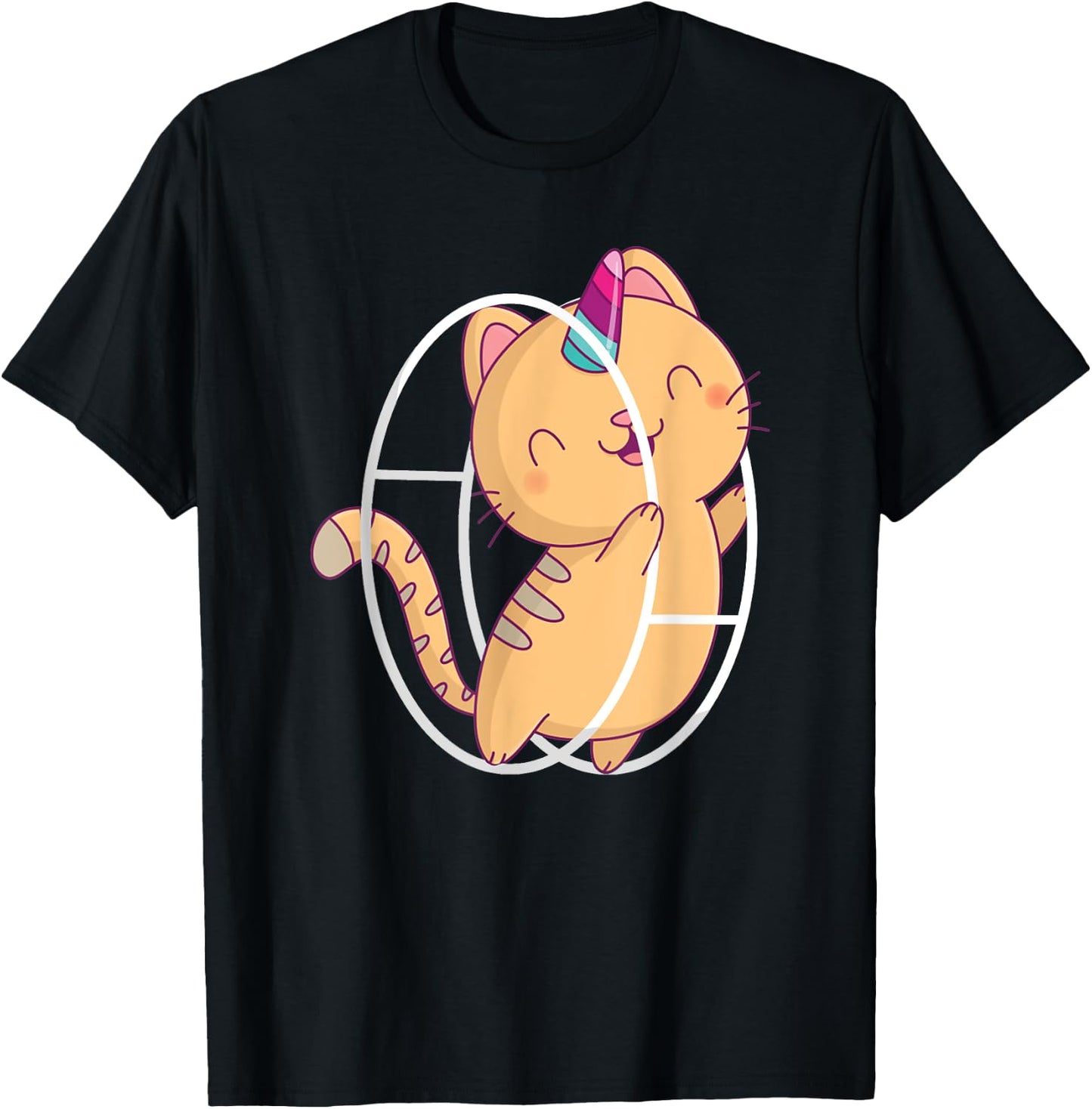 Wheel Gymnastics Wheel Gymnastics Sport Men Women Girls Kids T-Shirt - T-Shirt | Black