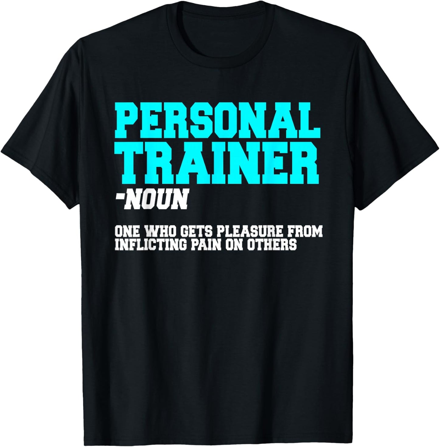 Fitness Instructor Personal Trainer Workout Coach T-Shirt - T-Shirt | Black
