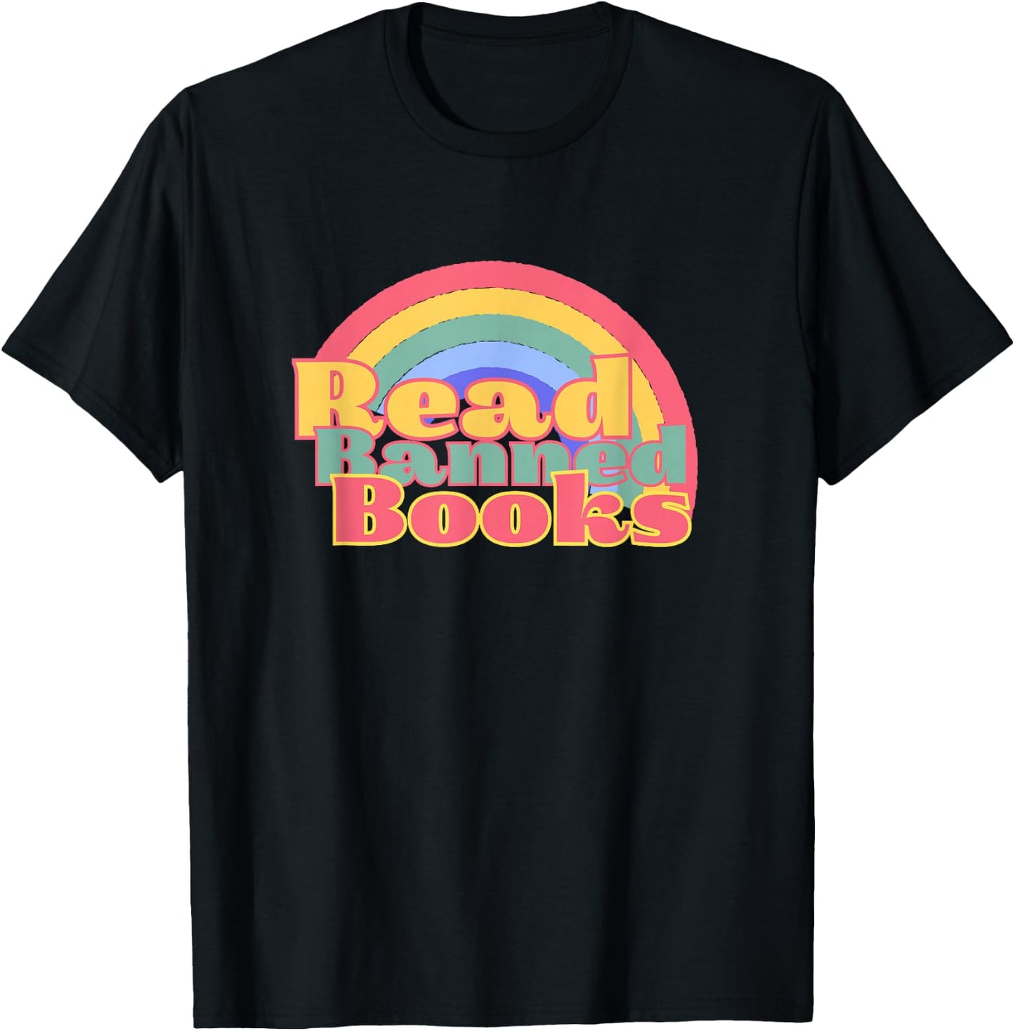 I Read Banned Books Week Librarian Teacher Reader Nerd T-Shirt - T-Shirt | Black