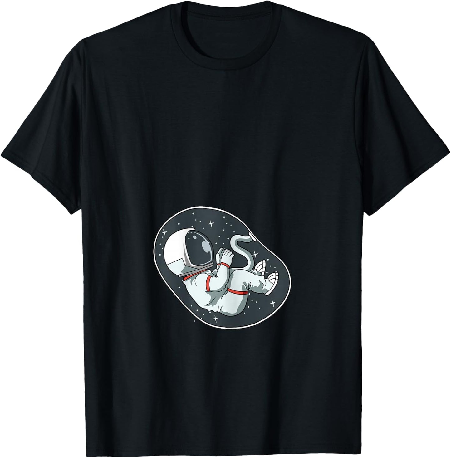 Astronaut Baby for a Pregnant and expectant mother T-Shirt - T-Shirt | Black
