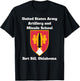 Army Artillery and Missile School, Fort Sill T-Shirt - T-Shirt | Black