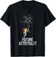 Balloon Planet Future Cosmonaut Gift Astronaut T-Shirt - T-Shirt | Black