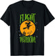 Funny Flight Instructor Halloween Funny Witch Gift T-Shirt - T-Shirt | Black