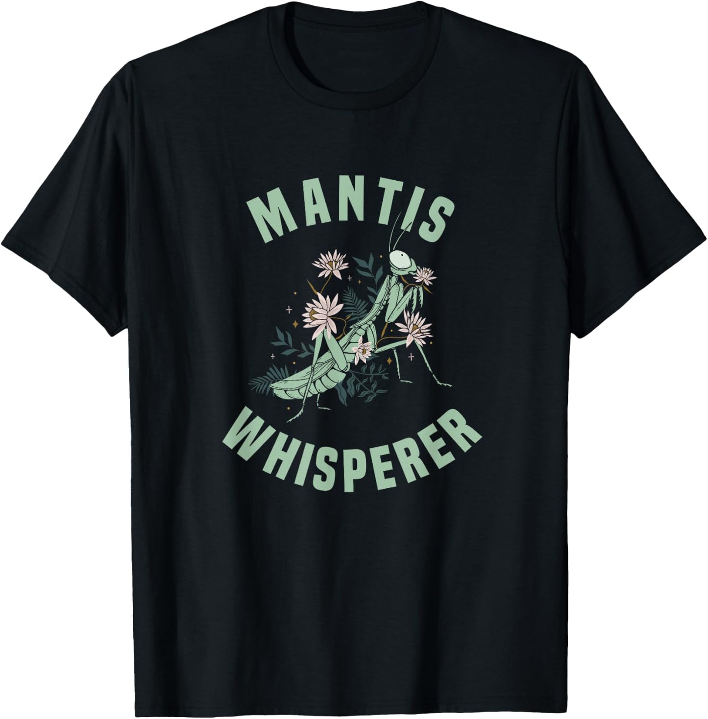Praying Mantis Insect Lover T-Shirt - T-Shirt | Black