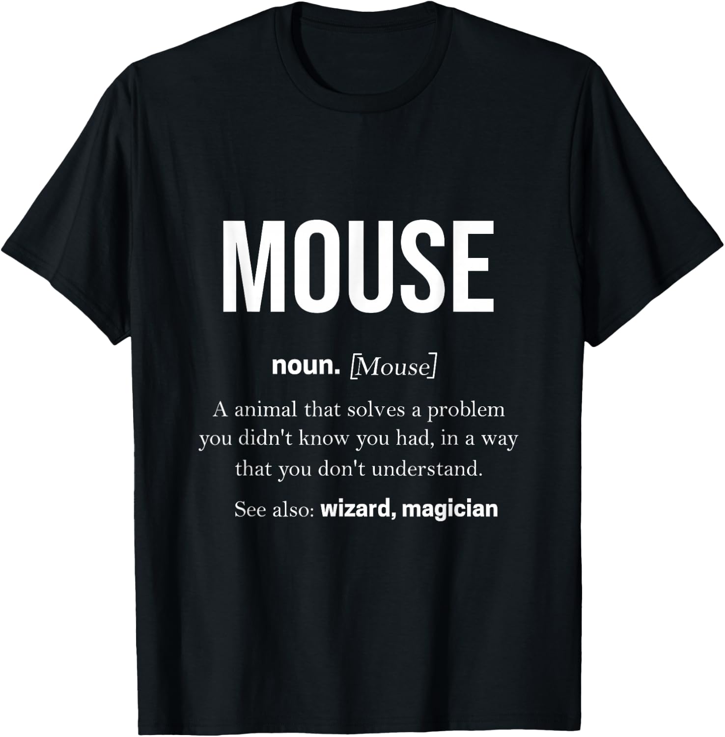 Mouse Gifts Women Children Mice Ratón Mouse T-Shirt - T-Shirt | Black
