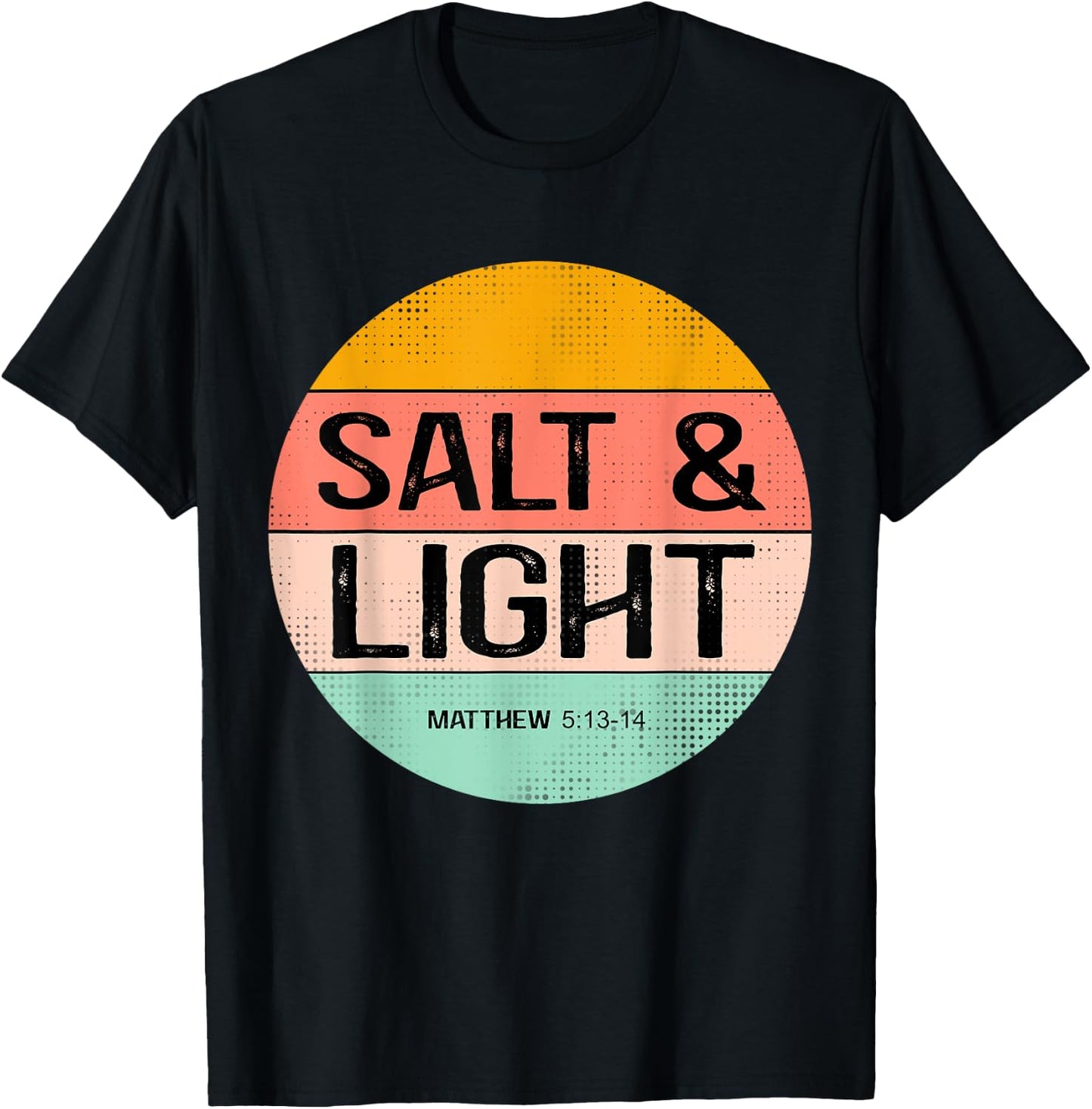 Retro Summer Salt & Light, Women's Christian Apparel T-Shirt - T-Shirt | Black