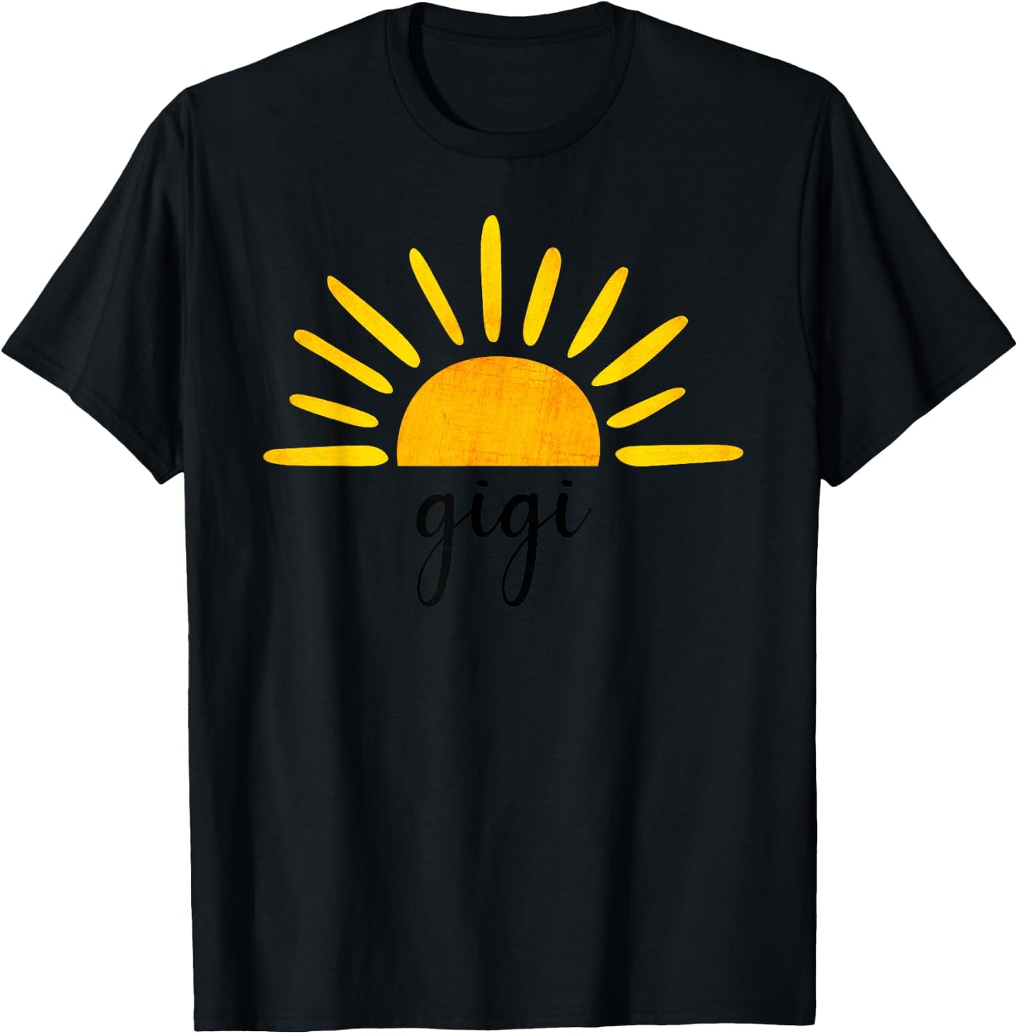 Gigi of The Birthday First Trip Around the Sun Birthday T-Shirt - T-Shirt | Black