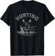 Deer Hunter Whitetail Big Buck Bow Hunting T-Shirt - T-Shirt | Black