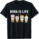 Boba is Life Funny Kawaii Bubble Milk - Bubble Tea Boba Tea T-Shirt - T-Shirt | Black