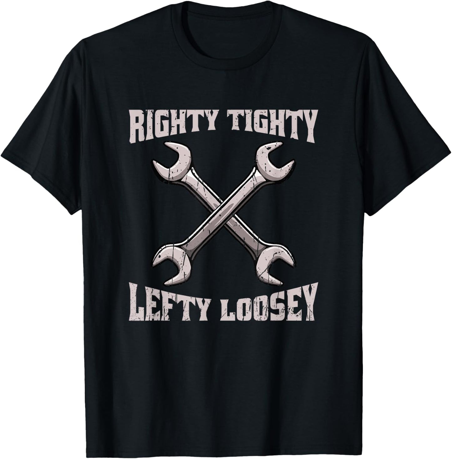 Righty tighty Lefty loosey - tool T-Shirt - T-Shirt | Black