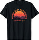 Never Stop Exploring Hiking Outdoor Retro Vintage Graphic T-Shirt - T-Shirt | Black