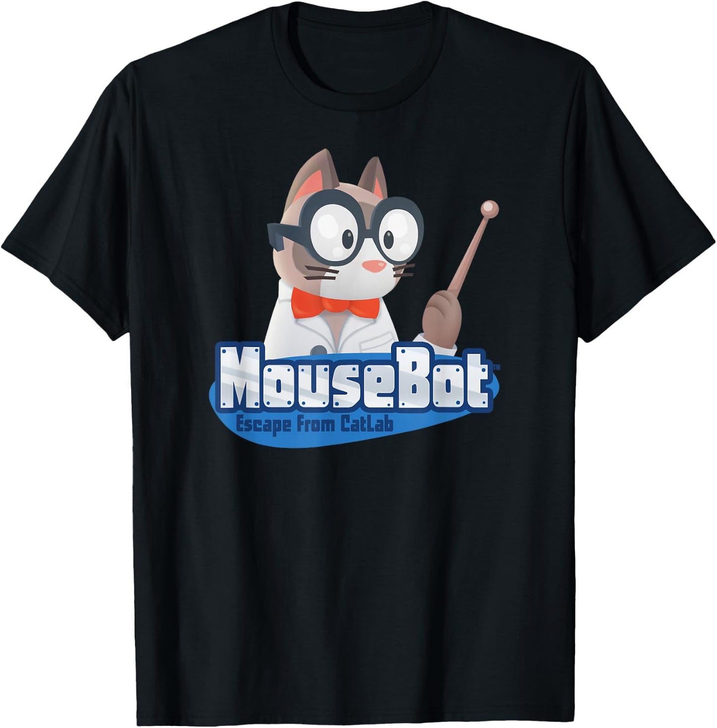 MouseBot - CatLab T-Shirt - T-Shirt | Black