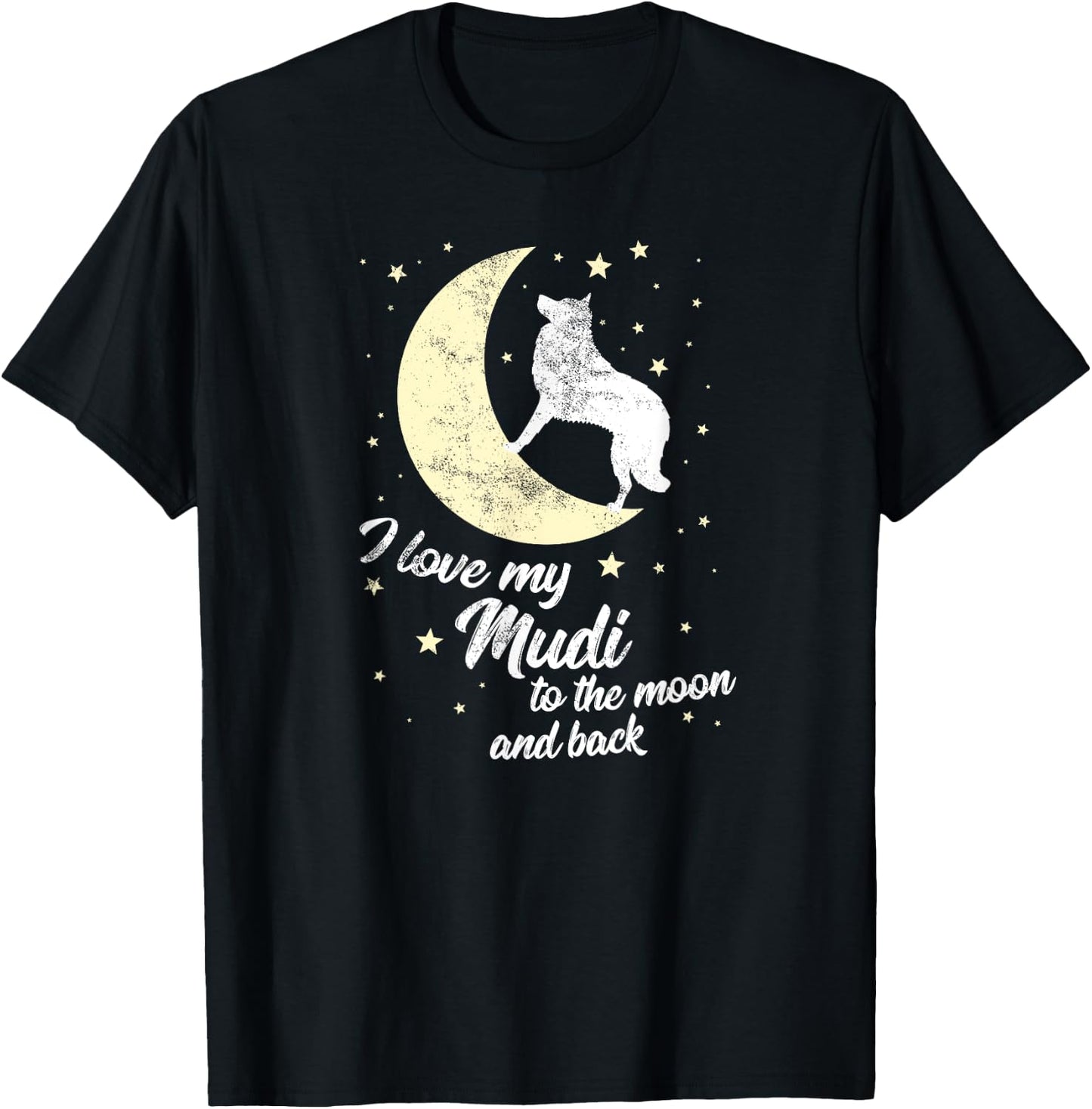 Mudi Dog Owner - Cute Dog Owner Gift Women T-Shirt - T-Shirt | Black