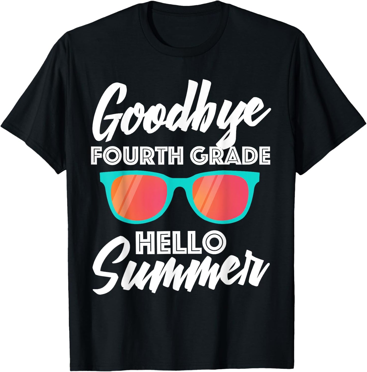 Fourth Grade Last Day of School Shirt - Teacher Gift Women Kids T-Shirt - T-Shirt | Black