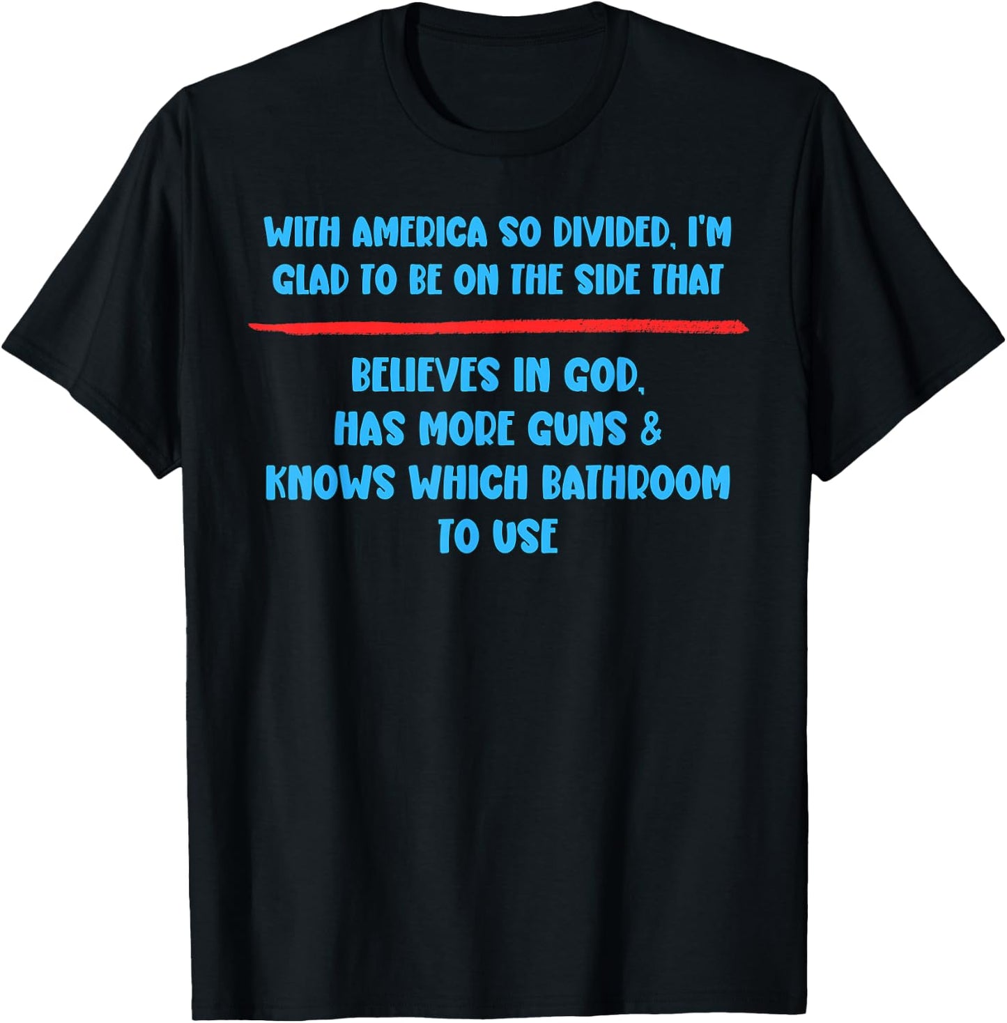 Republican Anti Democrat Funny Political Apparel T-Shirt - T-Shirt | Black