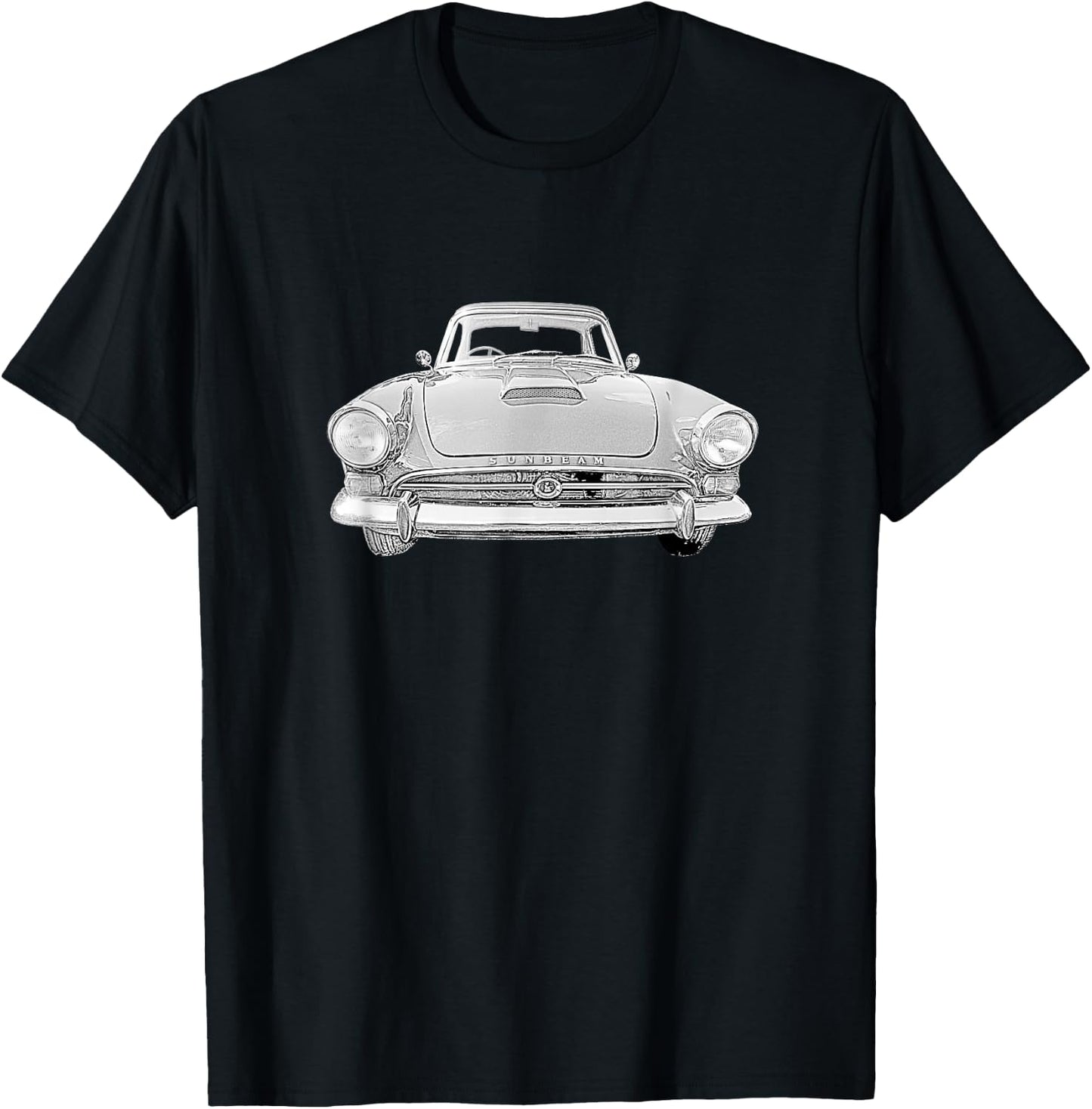 Sunbeam Alpine Tiger classic 1960s British sports car T-Shirt - T-Shirt | Black