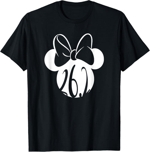 Disney Mickey And Friends Minnie Mouse Marathon 26.2 Logo