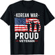 Korean War Veteran T-Shirt - T-Shirt | Black