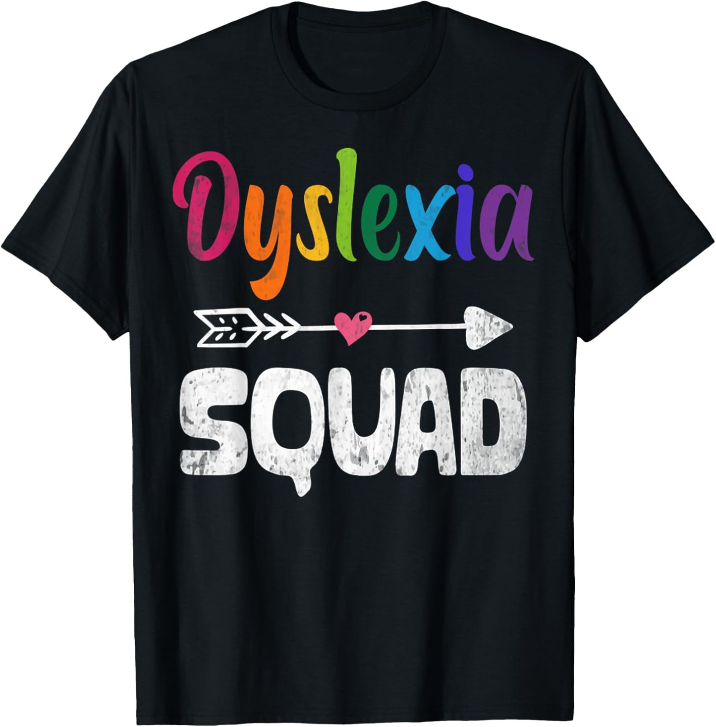 Dyslexia Awareness Month Dyslexia Teacher Therapist T-Shirt - T-Shirt | Black