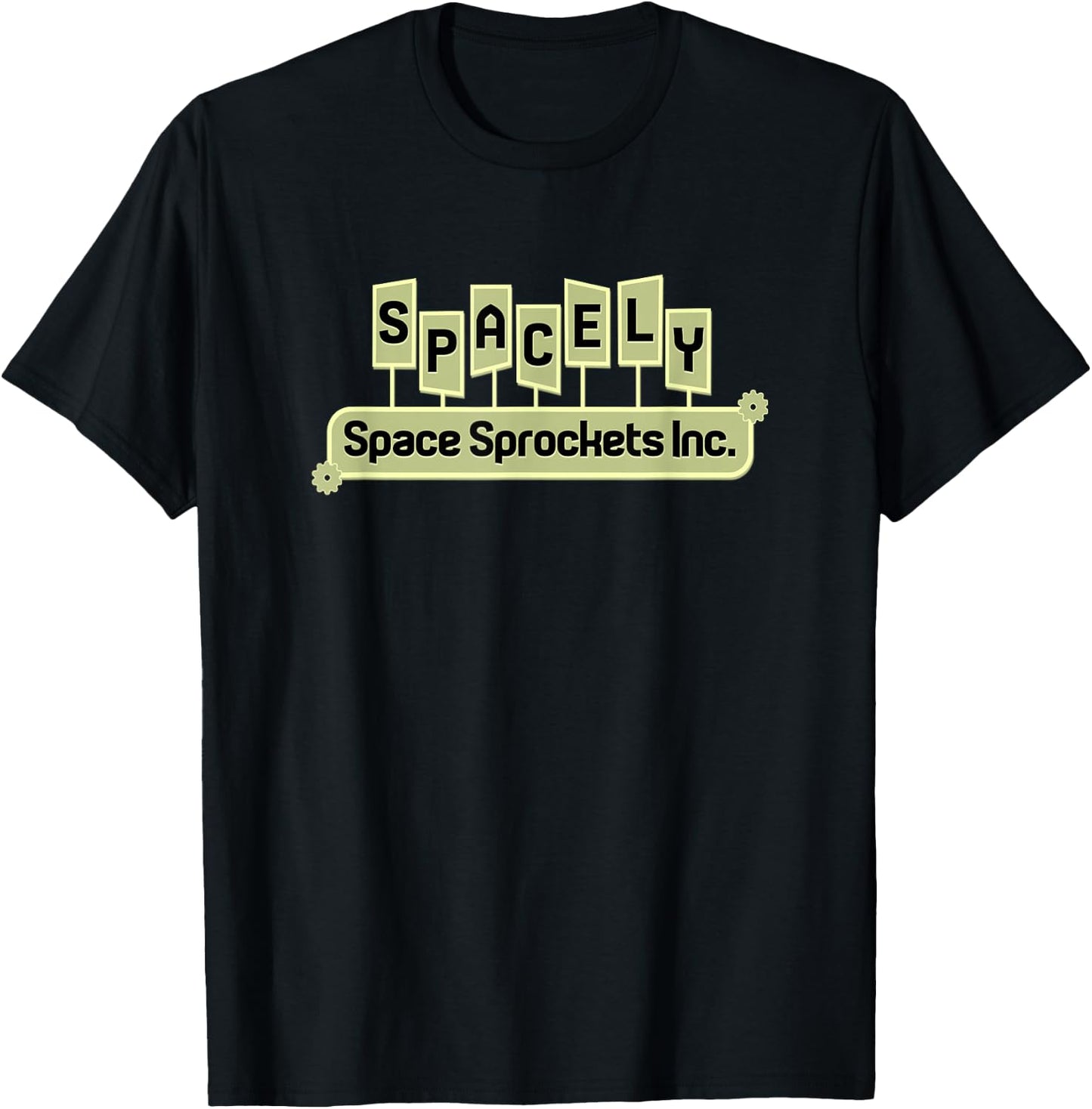 Funny Spacely Sprockets Classic Cartoon T-Shirt - T-Shirt | Black