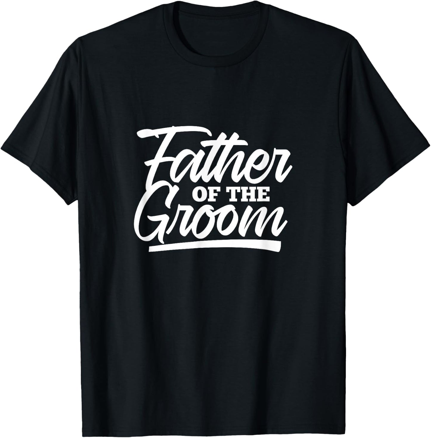 Father of the Groom Wedding Bachelor Party Matching Family T-Shirt - T-Shirt | Black