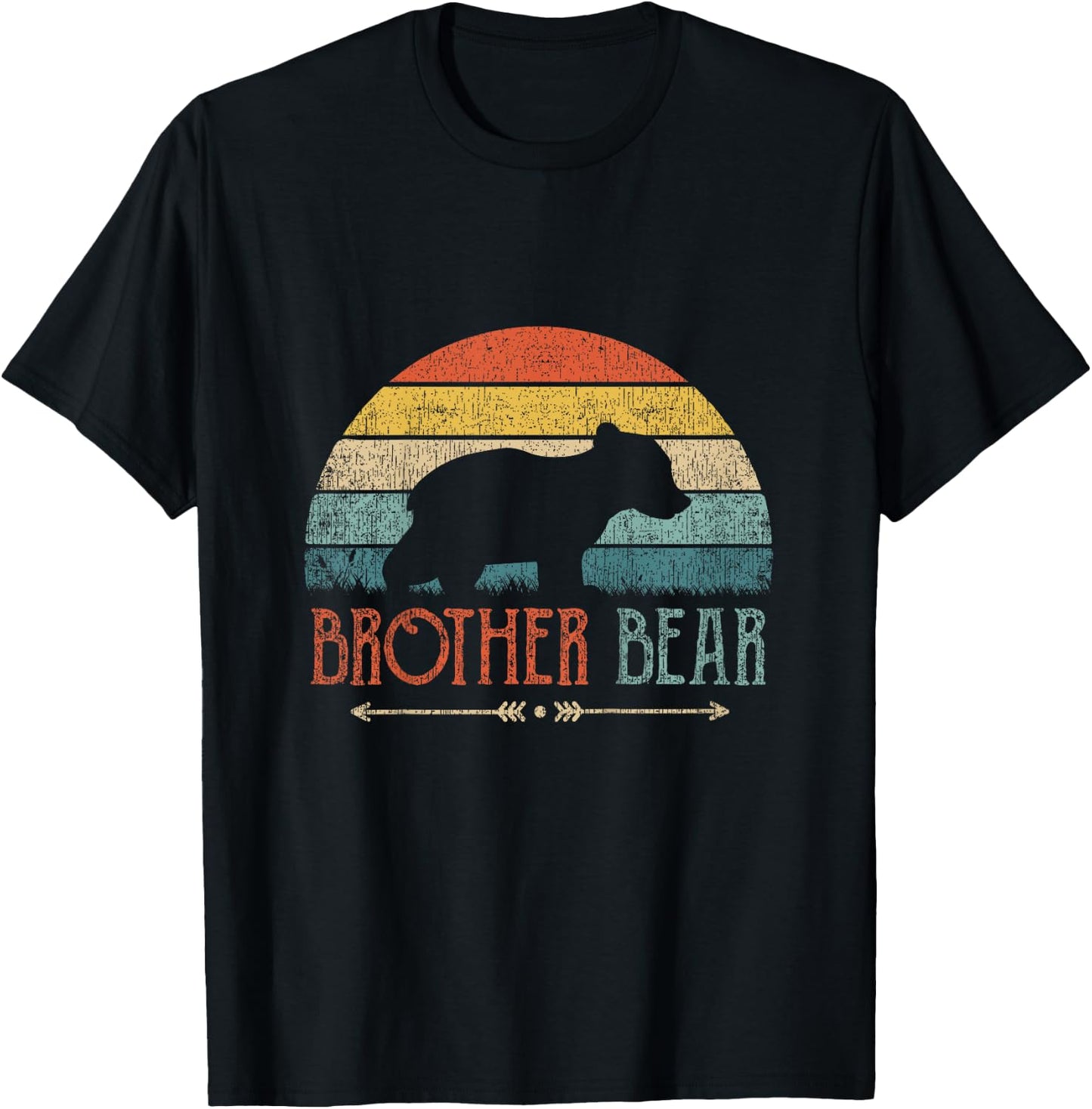 Kids Brother Bear Outfit Boys T-Shirt - T-Shirt | Black
