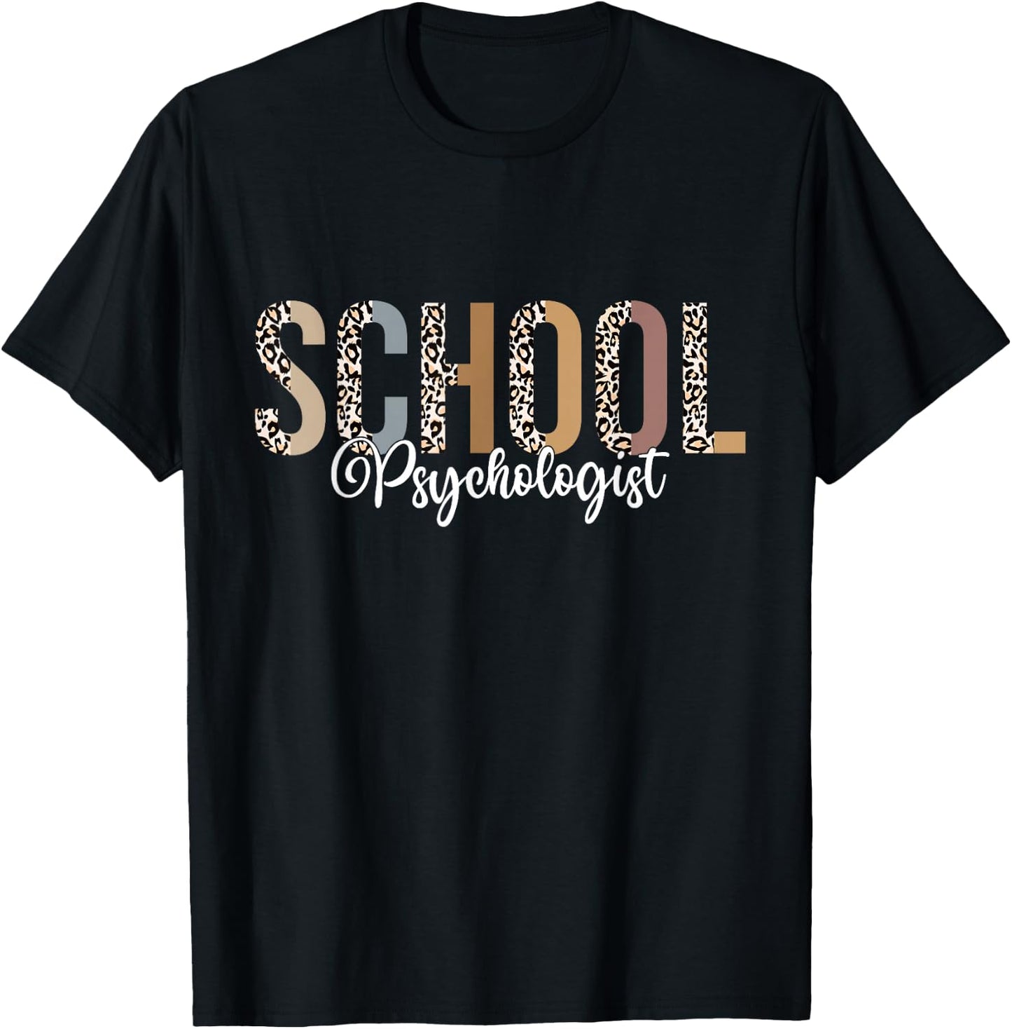 School Psychologist Teacher School Counselor Psychology Women Kids T-Shirt - T-Shirt | Black