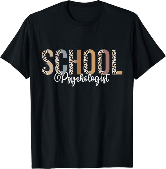 School Psychologist Teacher School Counselor Psychology Women Kids T-Shirt - T-Shirt | Black