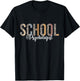School Psychologist Teacher School Counselor Psychology Women Kids T-Shirt - T-Shirt | Black